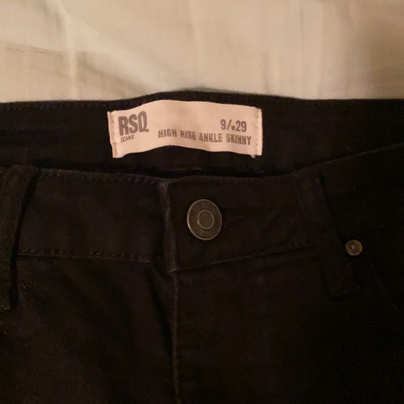 Tilly’s RSQ Black High Rise Skinny Jeans - Picture 2 of 4